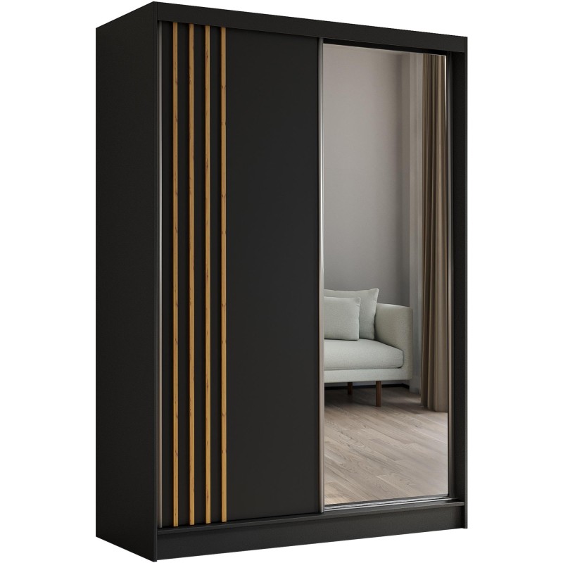 Szafa przesuwna z lamelami NELA | BeautySofa24.pl