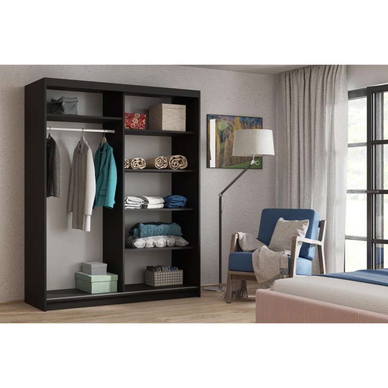 Szafa przesuwna z lamelami DONATELLO | BeautySofa24.pl