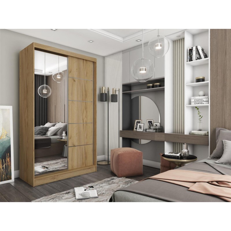 Szafa przesuwna z lustrem MARIKA | BeautySofa24.pl