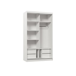 Szafa przesuwna z lustrem DEBRA | BeautySofa24.pl