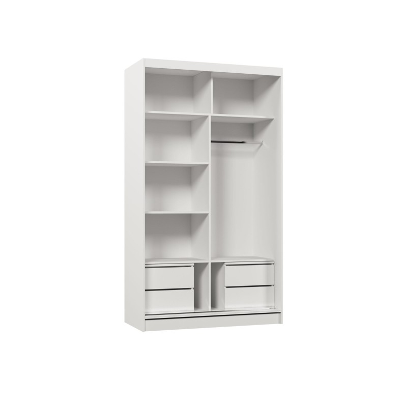 Szafa przesuwna z lustrem DEBRA | BeautySofa24.pl