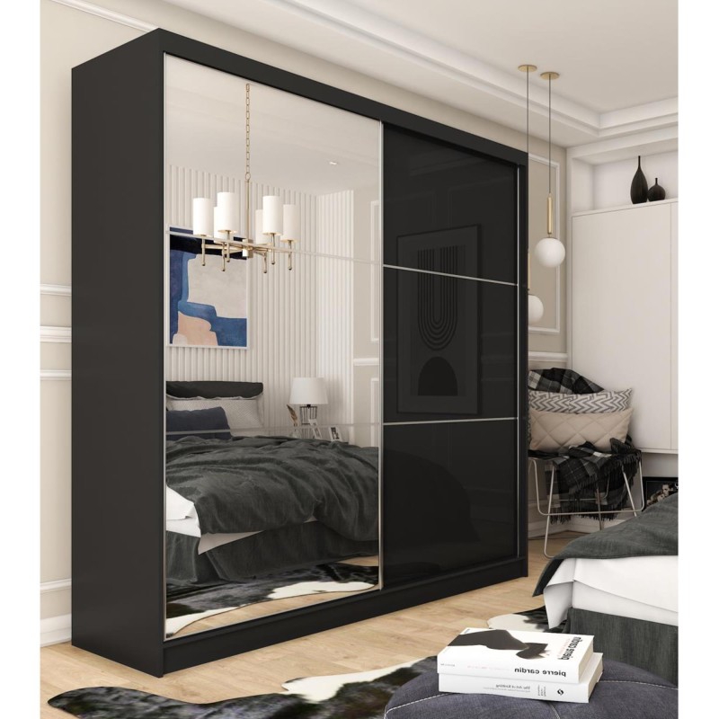 Szafa przesuwna z lustrem VIVA | BeautySofa24.pl