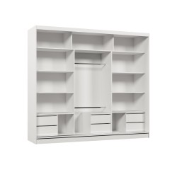 Szafa przesuwna z lustrem VIVA | BeautySofa24.pl