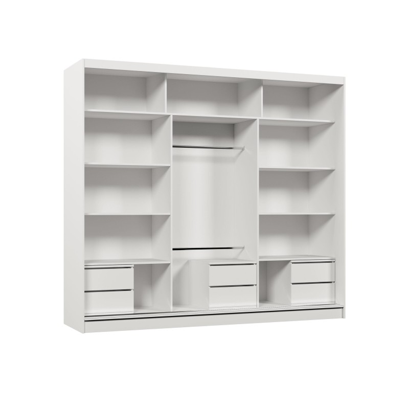 Szafa przesuwna z lustrem VOX | BeautySofa24.pl