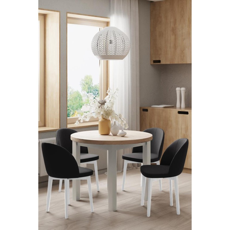 Nowoczesne Krzesło skandynawskie LUXOR | Beautysofa24.pl