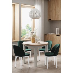 Nowoczesne Krzesło skandynawskie LUXOR | Beautysofa24.pl