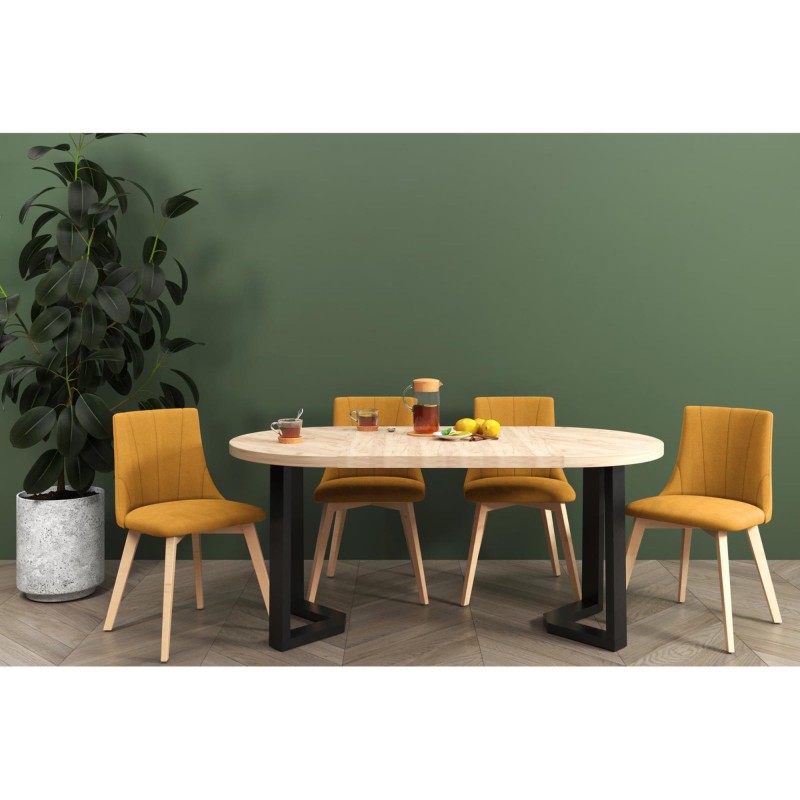 Nowoczesne Krzesło tapicerowane FELIX II | Beautysofa24.pl