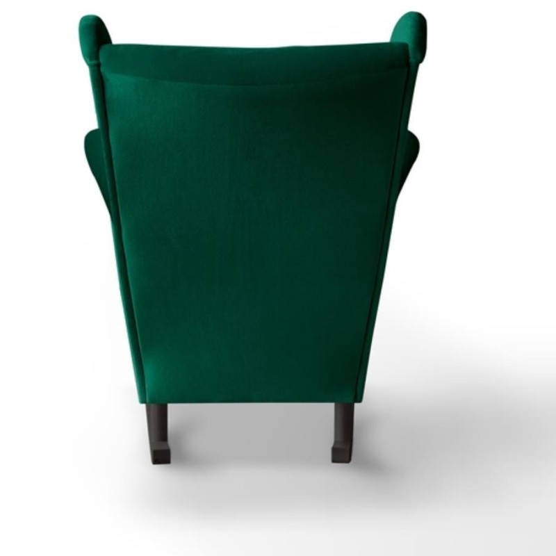 Fotel bujany FABIO zielony