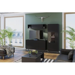 Szafka RTV na metalowym stelażu 2D QUERTY | BeautySofa24.pl