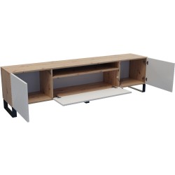 Szafka RTV na metalowych nóżkach NIK | BeautySofa24.pl