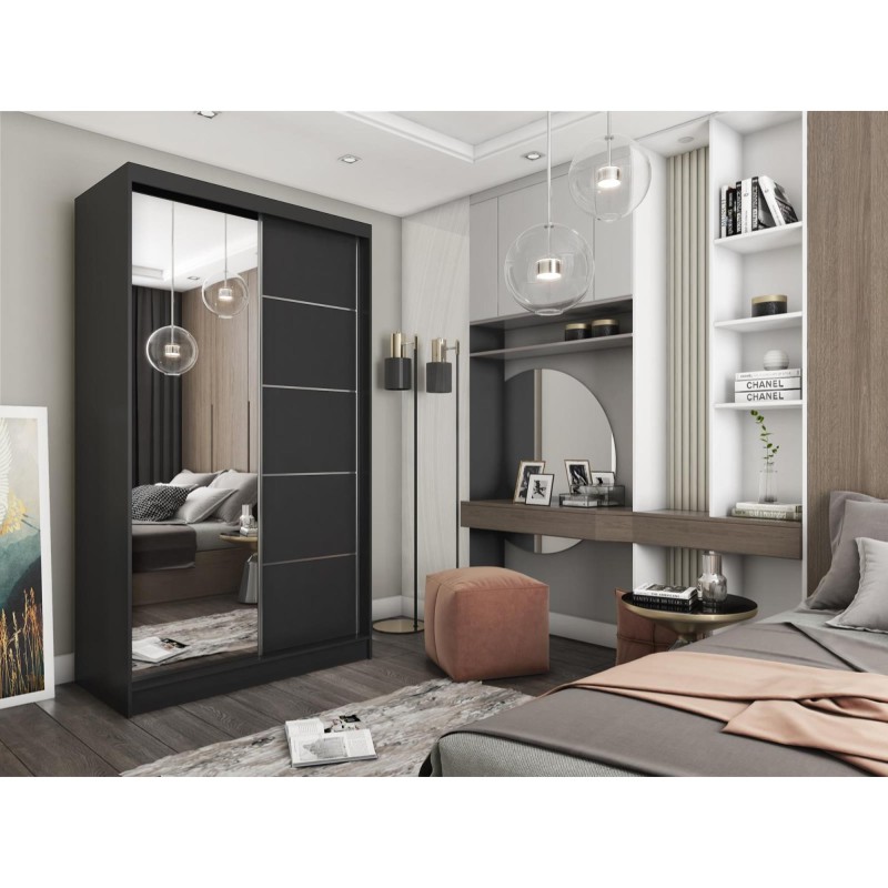 Szafa przesuwna z lustrem MARIKA | BeautySofa24.pl