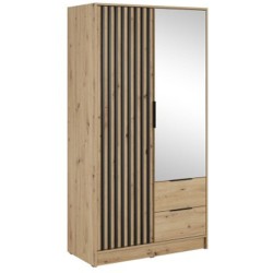 szafa z lamelami Kelly na bialym tle