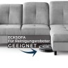 Narożnik na wysokich nóżkach | Sklep meblowy beautysofa24.pl