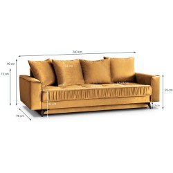 Sofa Trzyosobowa MONACO