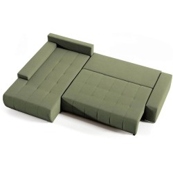 Narożnik z funkcją spania DRACO L  VELO 629  lewy