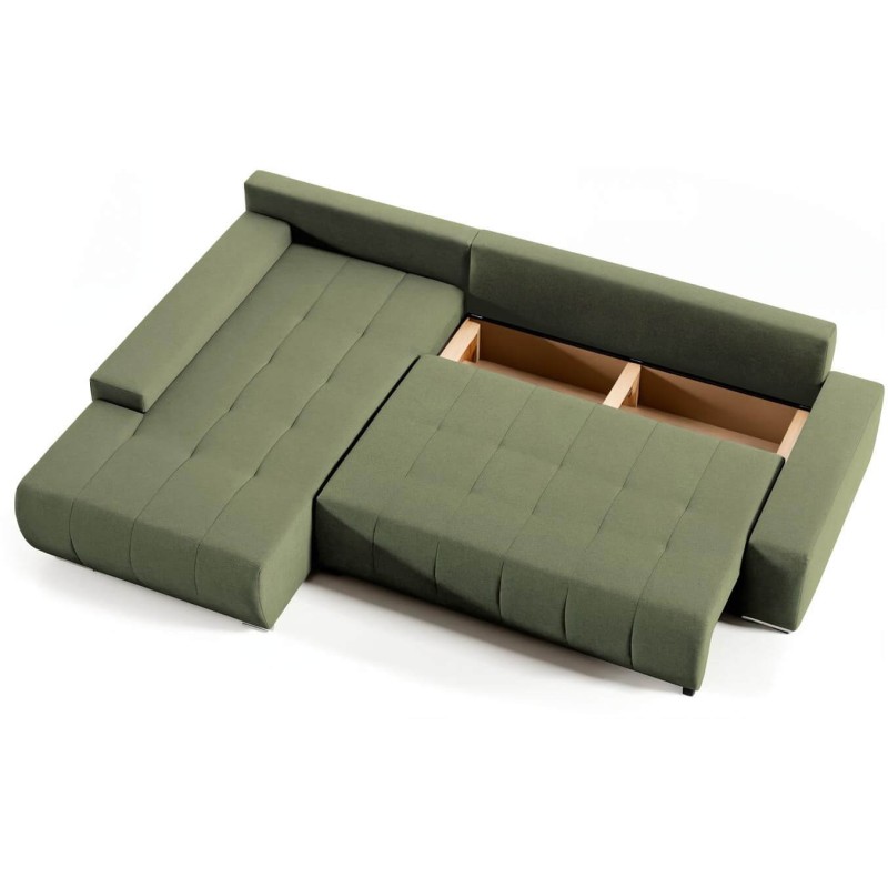 Narożnik z funkcją spania DRACO L  VELO 629  lewy