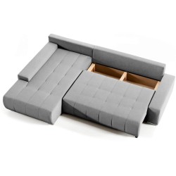 Narożnik z funkcją spania DRACO L  VELO 632  Lewy