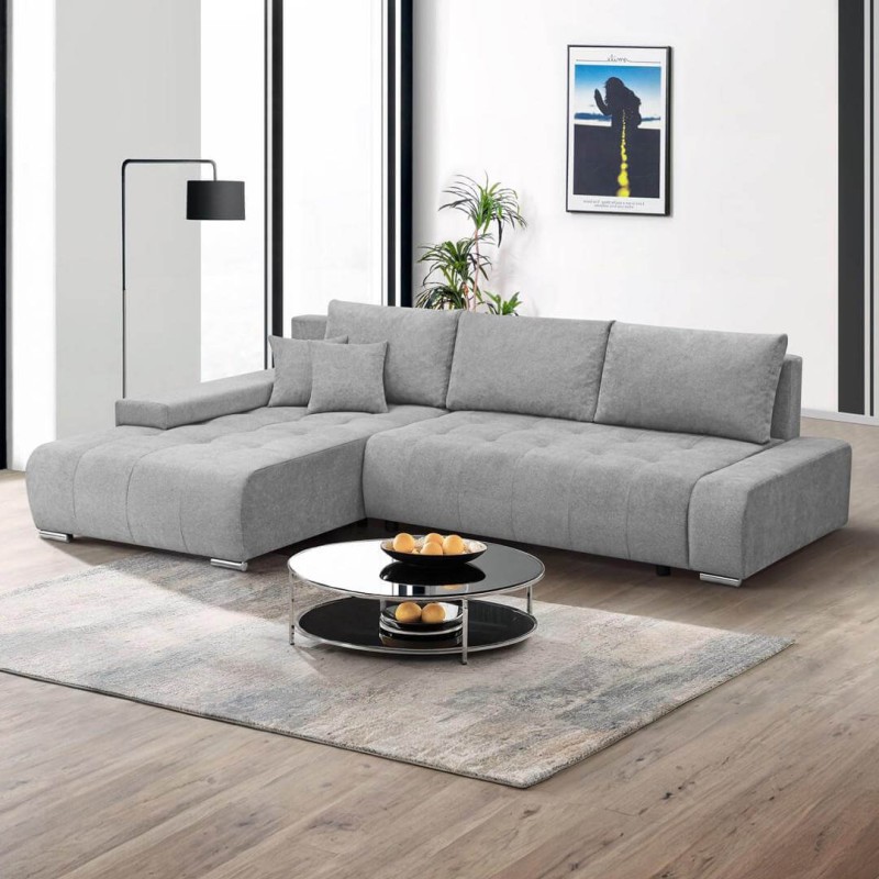 Narożnik z funkcją spania DRACO L  VELO 632  Lewy