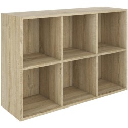 Regał z 6 półkami CLASSIC | Beautysofa24.pl