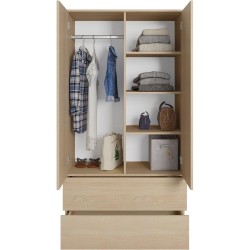 Szafa dwudrzwiowa CLASSIC 90 cm | Beautysofa24.pl