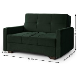 Sofa Dwuosobowa Amfali | BeautySofa24.pl