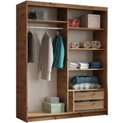 Szafa z drzwiami przesuwnymi HELA | Beautysofa24.pl