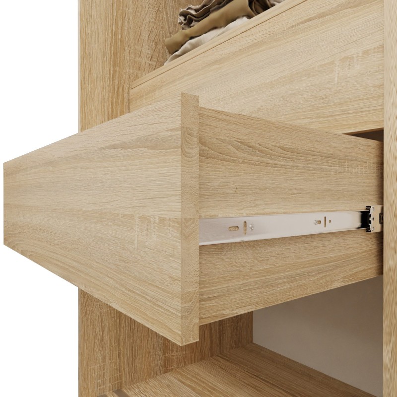 Szafa z szufladami bez lustra MARIO II | BeautySofa24.pl