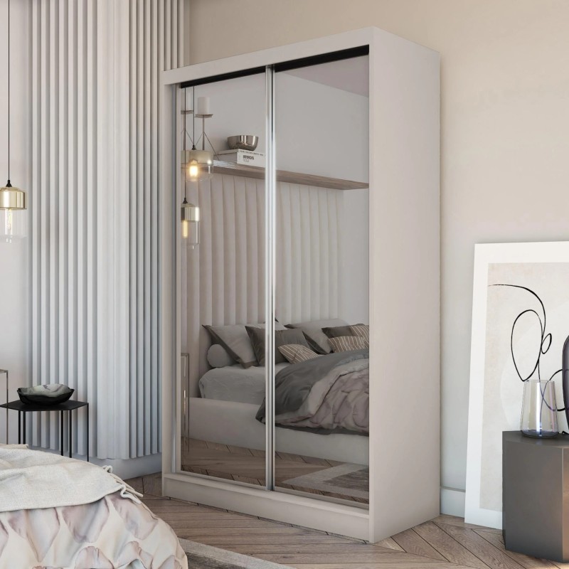 Szafa przesuwna z lustrem DEBRA | BeautySofa24.pl