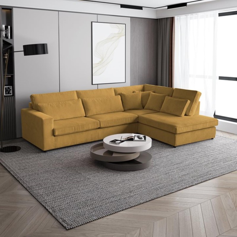 Narożnik do salonu PARMA L 🛋️ BeautySofa24.pl