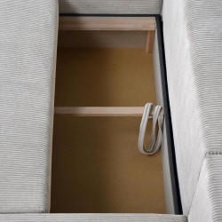 Narożnik z funkcją spania BENNY U | BeautySofa24.pl