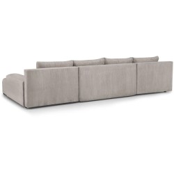 Narożnik z funkcją spania BENNY U | BeautySofa24.pl