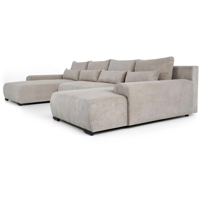 Narożnik z funkcją spania BENNY U | BeautySofa24.pl