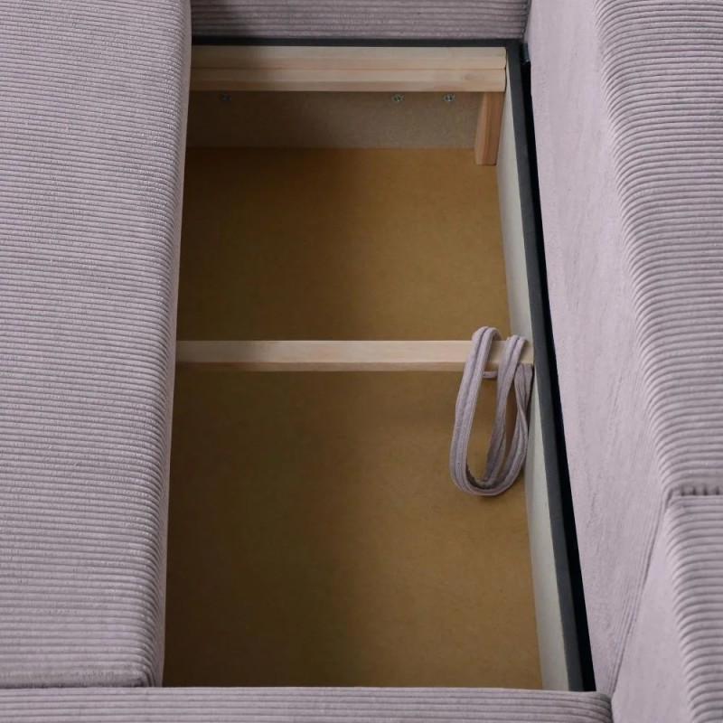 Narożnik z funkcją spania BENNY U | BeautySofa24.pl