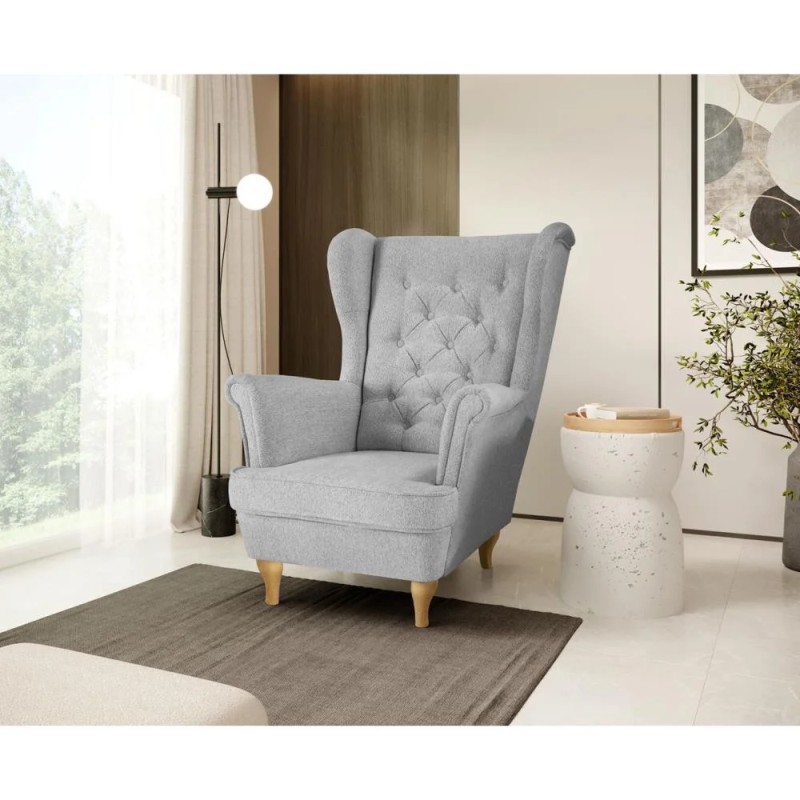 Nowoczesny Fotel Uszak FALCO Raven | BeautySofa24.pl