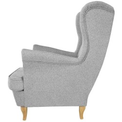 Nowoczesny Fotel Uszak FALCO Raven | BeautySofa24.pl