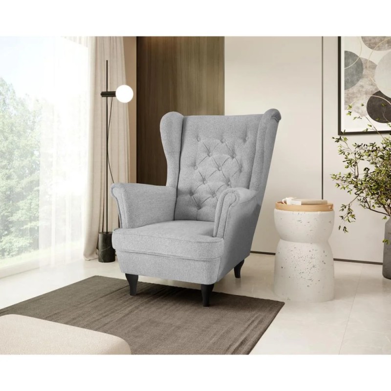 Nowoczesny Fotel Uszak FALCO Raven | BeautySofa24.pl