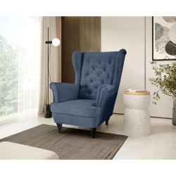 Nowoczesny Fotel Uszak FALCO Raven | BeautySofa24.pl