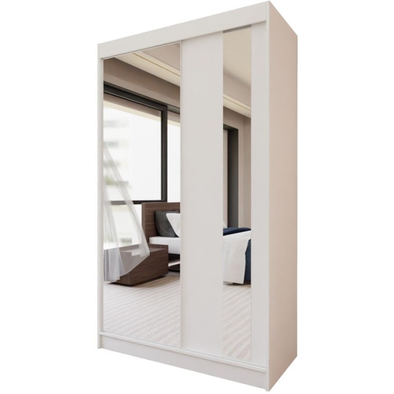 Szafa przesuwna z lustrem i szufladami GAJA II | Beautysofa24.pl