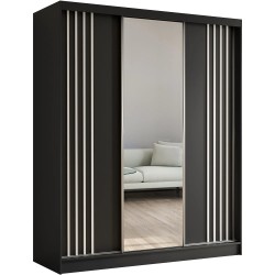 Szafa przesuwna z lamelami NELA | BeautySofa24.pl