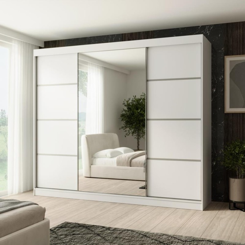 Szafa przesuwna z lustrem PACO | BeautySofa24.pl