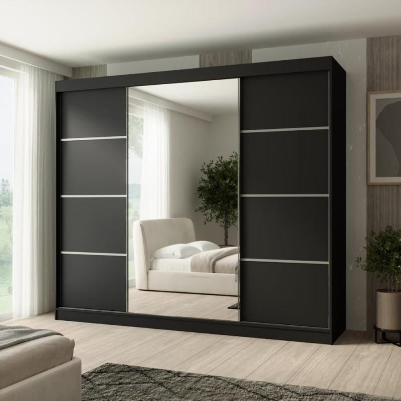 Szafa przesuwna z lustrem PACO | BeautySofa24.pl