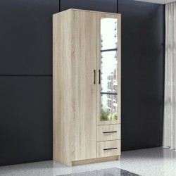 Szafa z lustrem i szufladami ROMA | BeautySofa24.pl