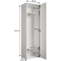 Margaret I + IV | Zestaw Garderoba | BeautySofa24.pl