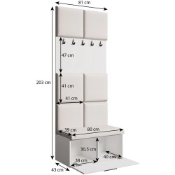 Margaret I + IV | Zestaw Garderoba | BeautySofa24.pl