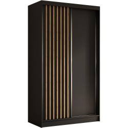 Szafa z drzwiami przesuwnymi z lamelami HELIOS | BeautySofa24.pl