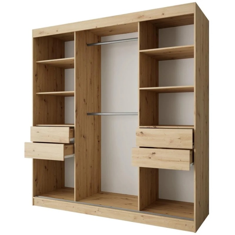 Szafa z drzwiami przesuwnymi HELIOS II | BeautySofa24.pl