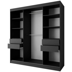 Szafa z drzwiami przesuwnymi HELIOS II | BeautySofa24.pl