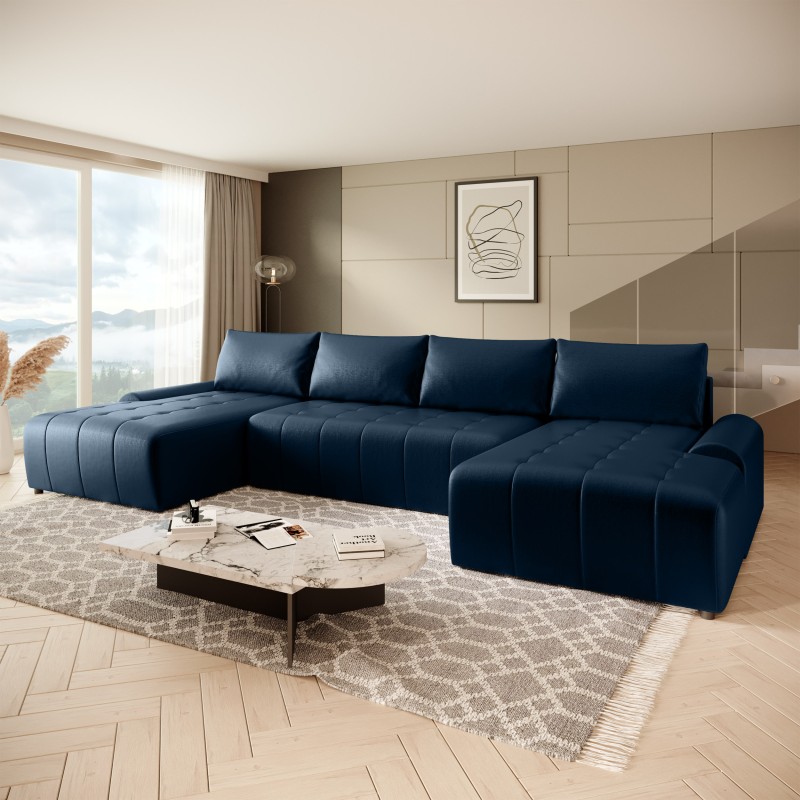 Narożnik z funkcją spania COSTA U | Beautysofa24.pl