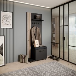 Garderoba z wieszakami