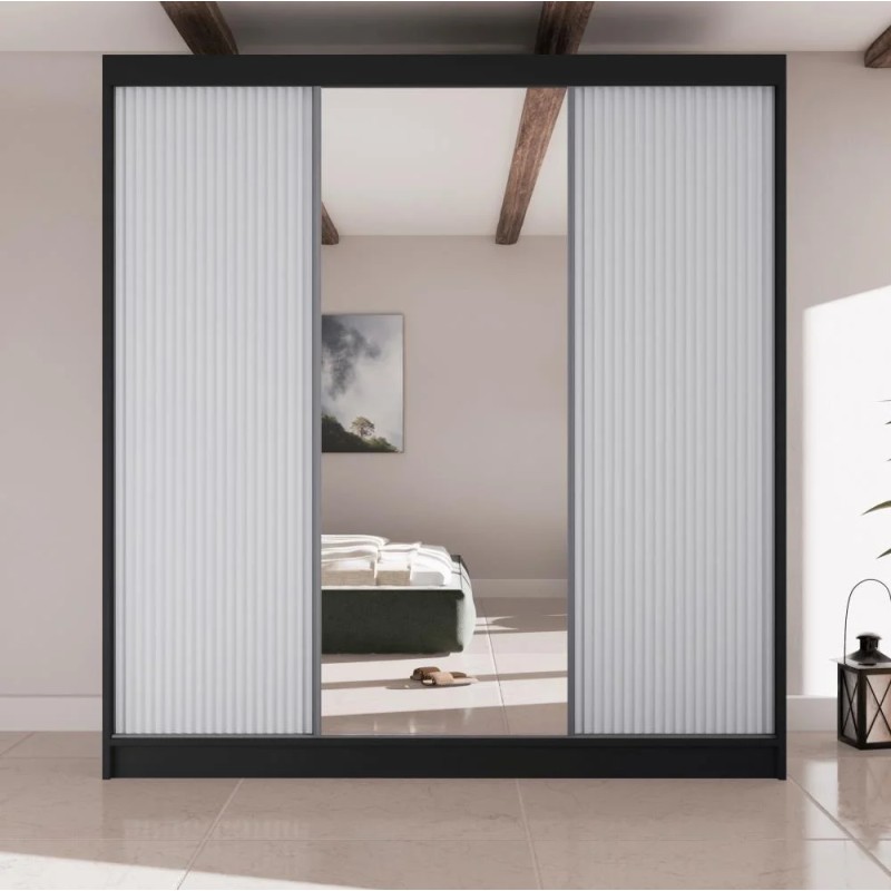 Szafa przesuwna z lustrem RAMOS II 200 cm